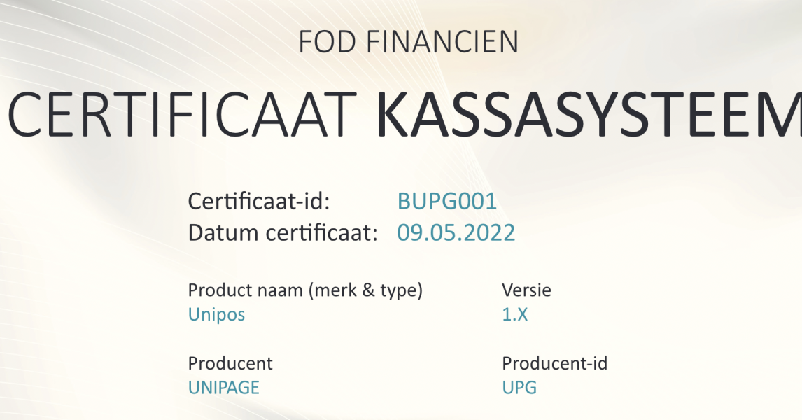 Unipos Background Unipos PLUS: de nieuwe standaard in kassasystemen | Unipage
